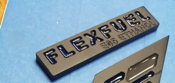 Flex fuel badge,  - Infinite Machine Concepts