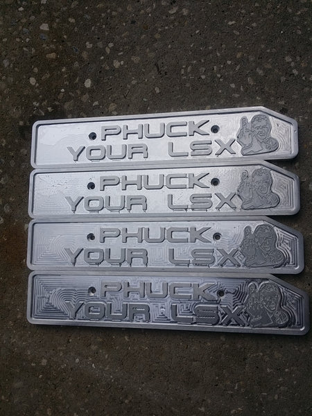 "Phuck U LSX" Mustang Custom Coil Covers, Coil Covers - Infinite Machine Concepts